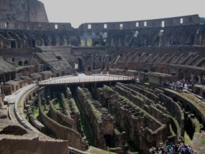 Colosseo, interno