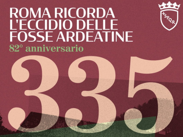 335 Roma ricorda l'eccidio delle Fosse Ardeatine