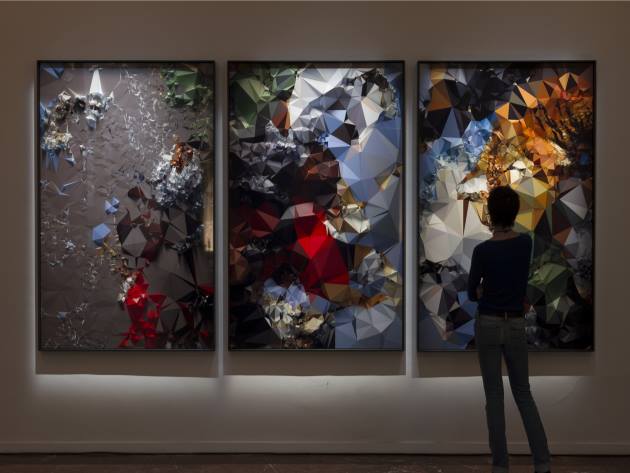 Quayola, Iconographies #20: Tiger Hunt after Rubens, 2014 - Serie di stampe a getto d'inchiostro Quayola, Iconographies #20: Tiger Hunt after Rubens, 2014 - Serie di stampe a getto d'inchiostro