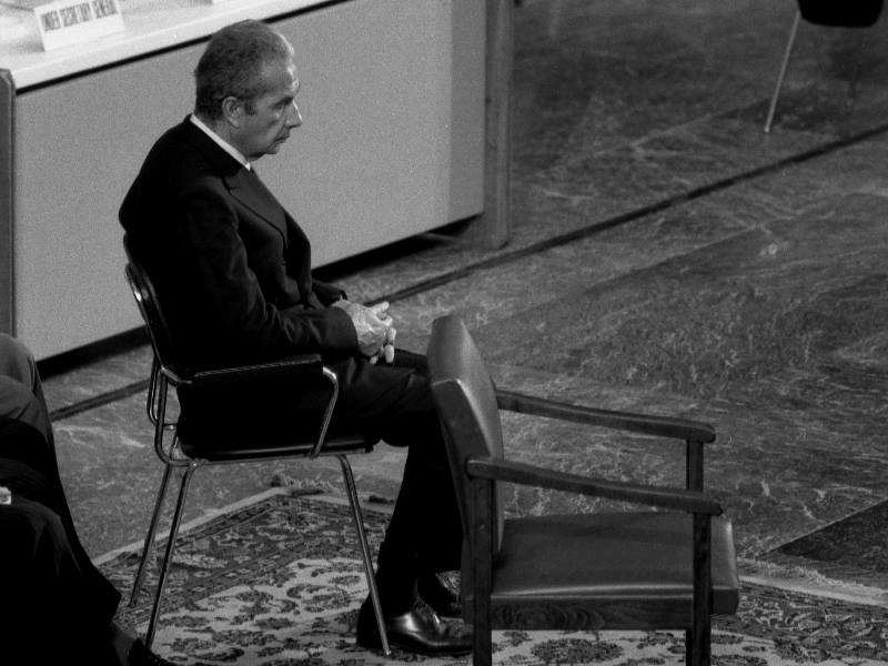 Sandro Becchetti, Aldo Moro, Roma, 1975 Sandro Becchetti, Aldo Moro, Roma, 1975