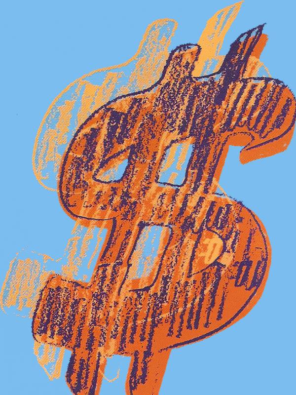 Andy Warhol, Dollar 1981-82, Collezione Rosini Gutman Andy Warhol, Dollar 1981-82, Collezione Rosini Gutman