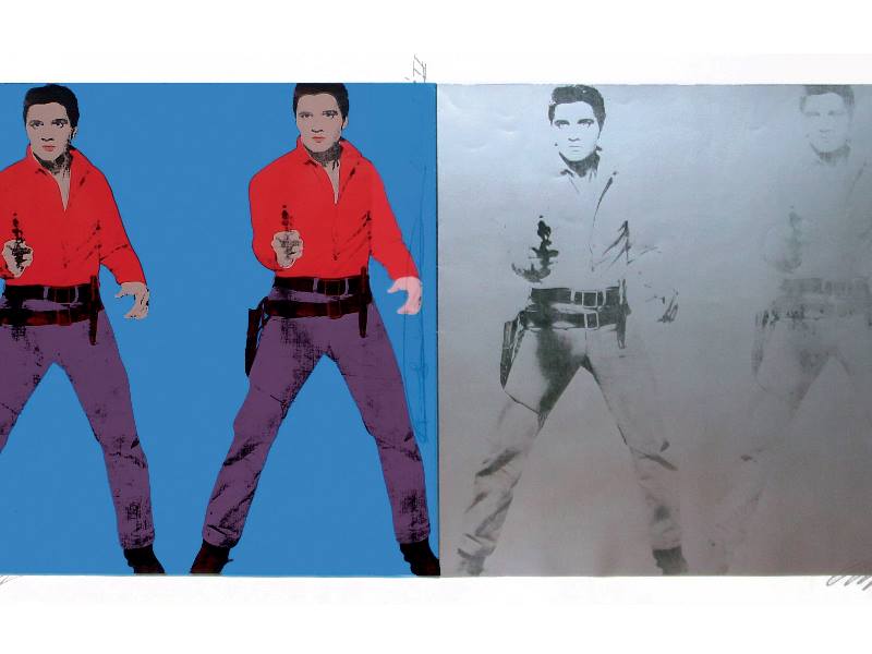 Andy Warhol, Elvis I and II 1964-1978, Edition Art Gallery, Ontario, Canada,Collezione Rosini Gutman