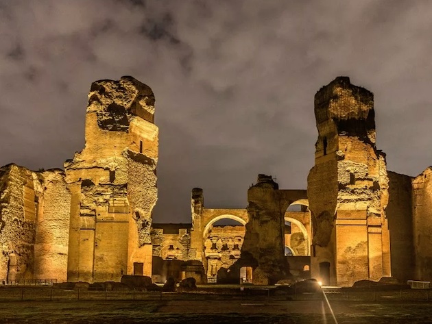 Aperture serali Terme di Caracalla-Foto Soprintendenza Speciale di Roma Aperture serali Terme di Caracalla-Foto Soprintendenza Speciale di Roma