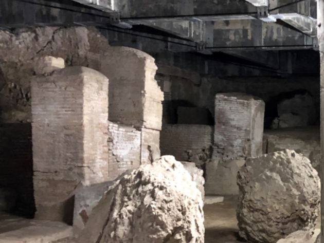 Nuove campagne di scavo negli ambienti sottostanti la Basilica di Massenzio Nuove campagne di scavo negli ambienti sottostanti la Basilica di Massenzio