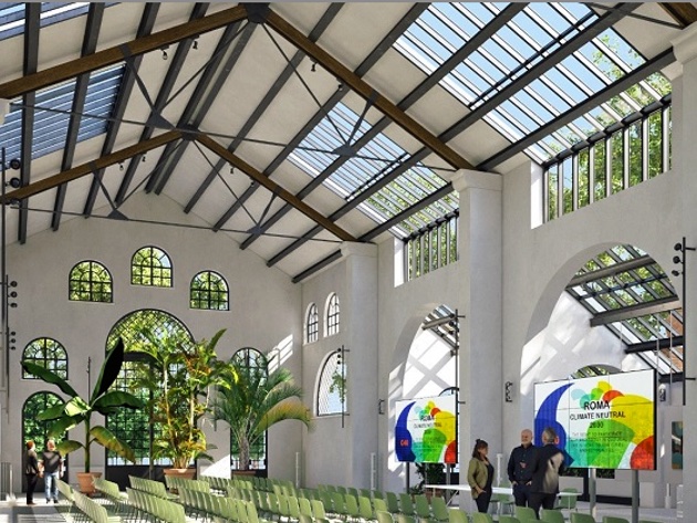 Aranciera di San Sisto-Foto: progetto della nuova Serra, sito ufficiale di Roma Capitale Aranciera di San Sisto-Foto: progetto della nuova Serra, sito ufficiale di Roma Capitale