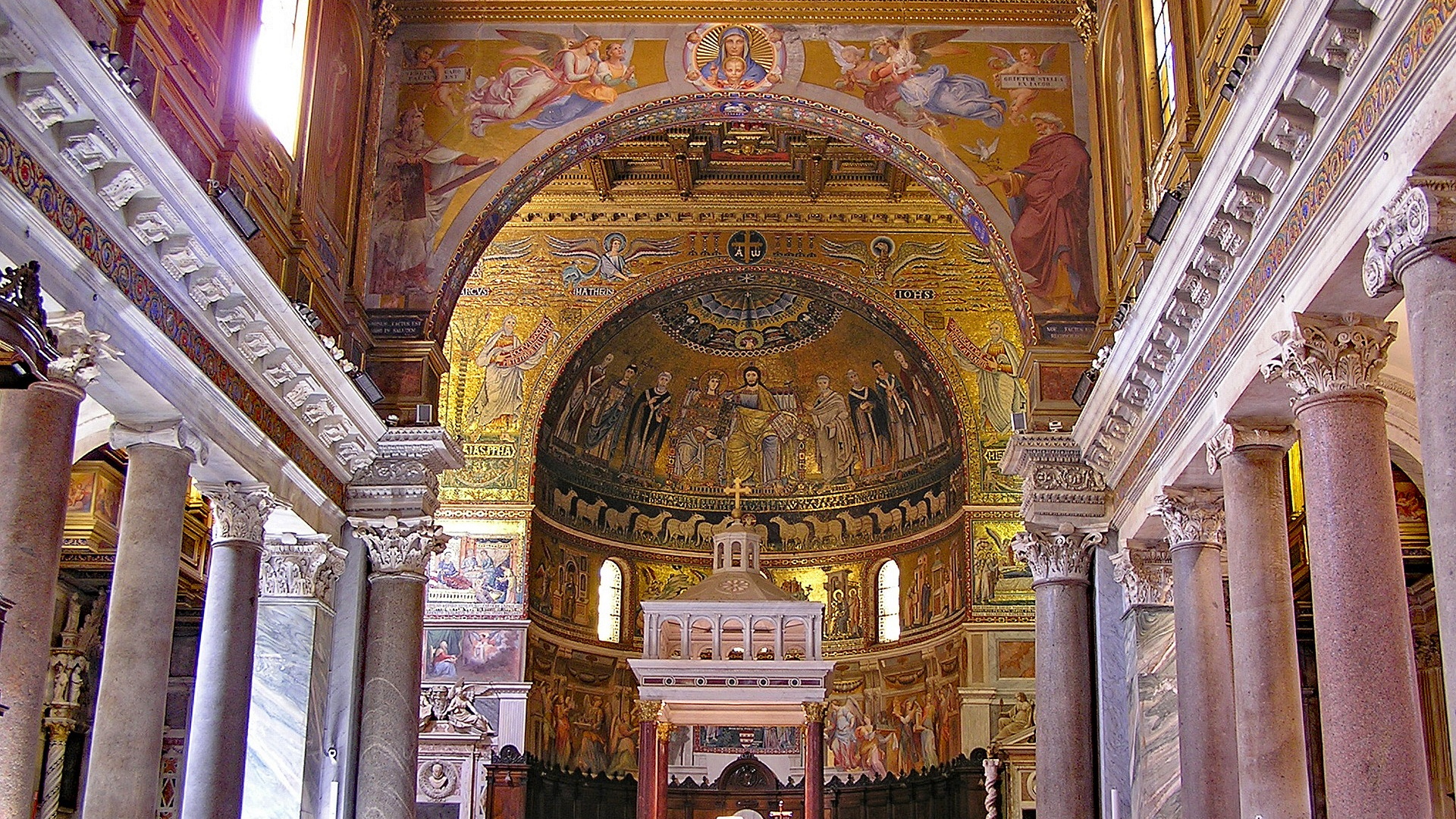 Basilica di Santa Maria in Trastevere Basilica di Santa Maria in Trastevere