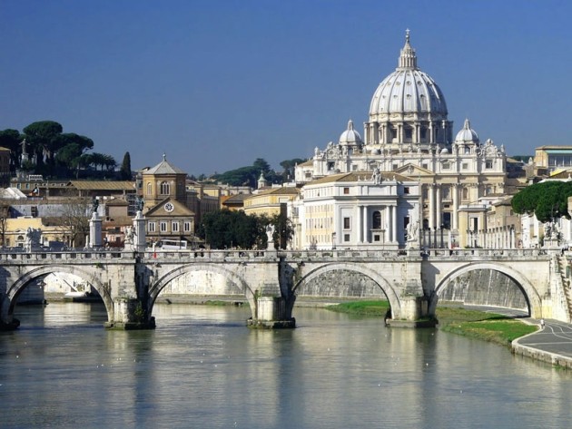 Basilica di San Pietro dal Tevere