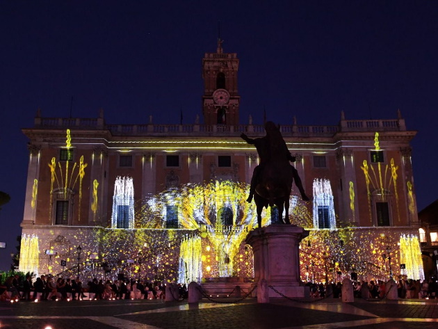 Biagiotti sfilata in Campidoglio PE23 Biagiotti sfilata in Campidoglio PE23
