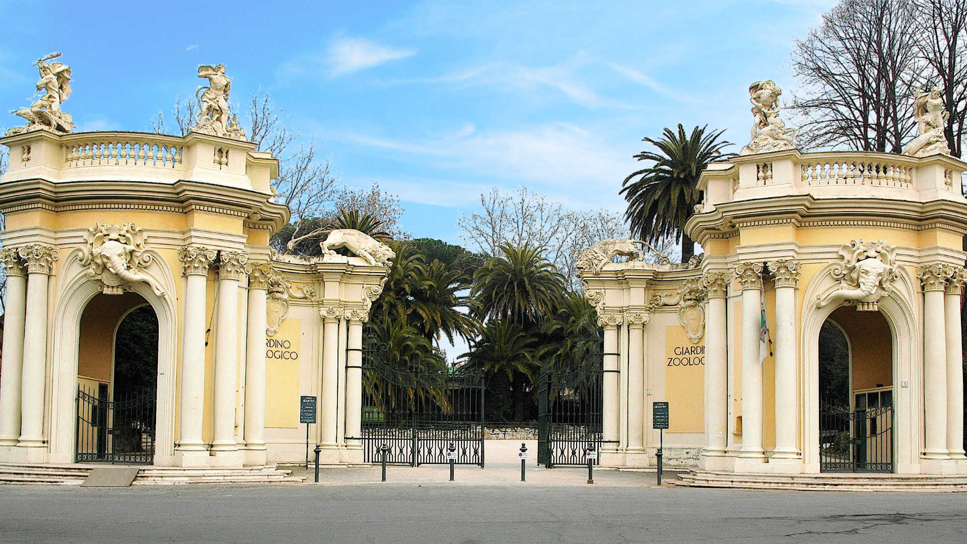 Bioparco portale monumentale@Massimiliano Di Giovanni – Archivio Bioparco