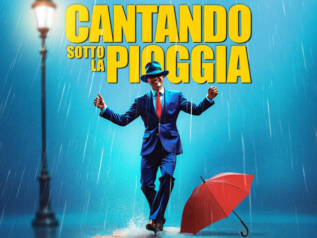 Cantando sotto la pioggia locandina ufficiale 2025 dettaglio