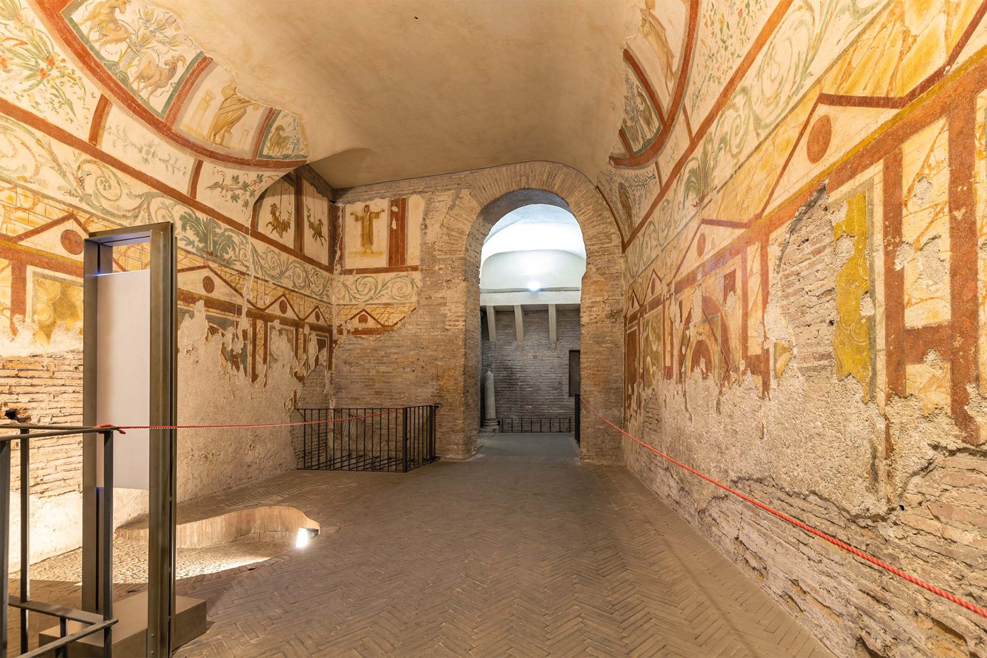 Case Romane del Celio - Sala dell'orante Case Romane del Celio - Sala dell'orante