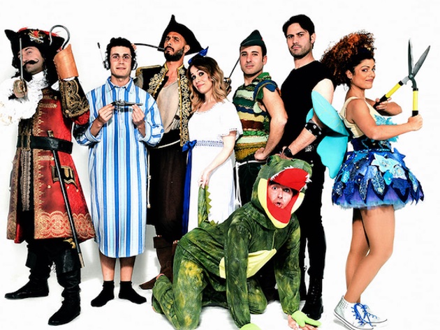 Che disastro di Peter Pan-Foto sito facebook del Teatro Brancaccio