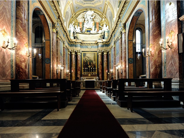 Chiesa del Santissimo Sudario dei Piemontesi-Foto: sito ufficiale della Chiesa del Santissimo Sudario dei Piemontesi