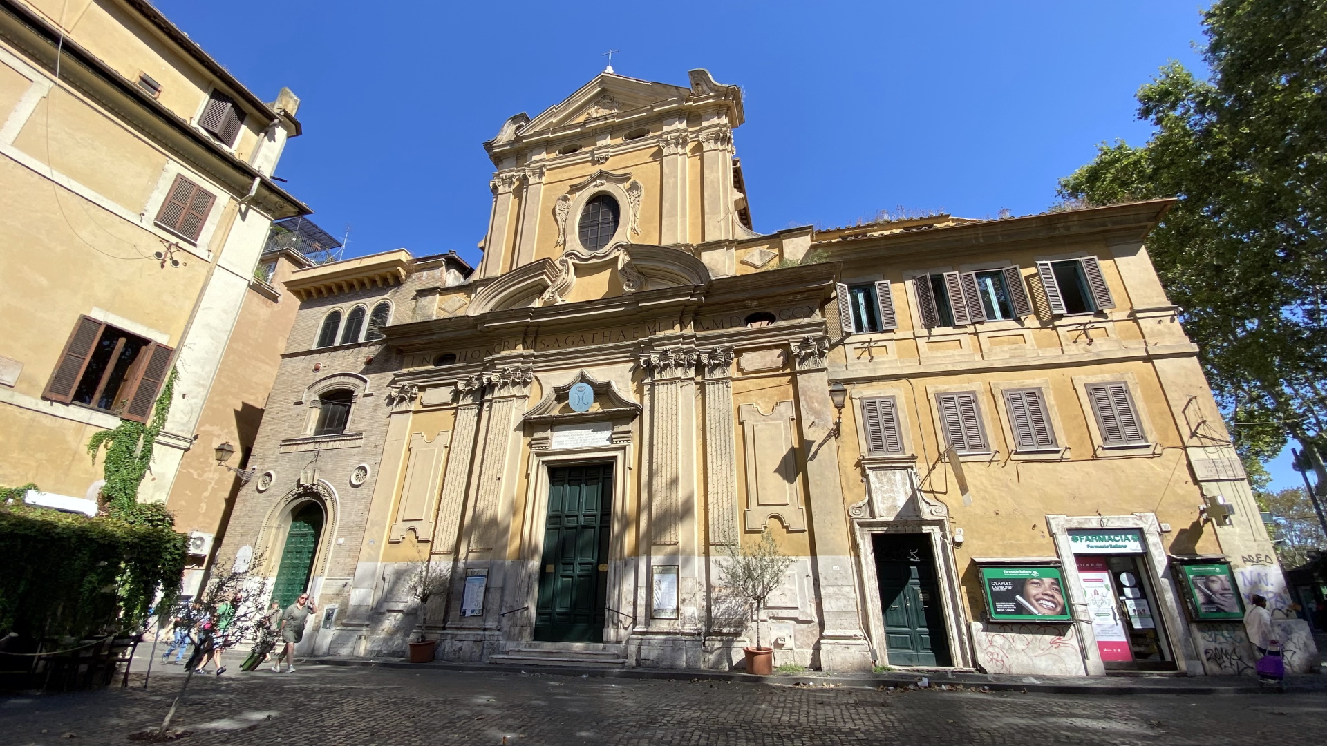 Chiesa di Sant’Agata a Trastevere@Redazione Turismo Roma