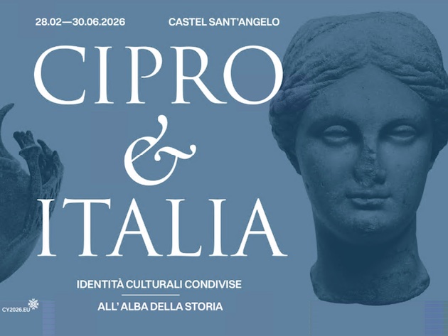 Cipro e Italia. Identità culturali condivise all’alba della storia-Foto: locandina ufficiale della mostra