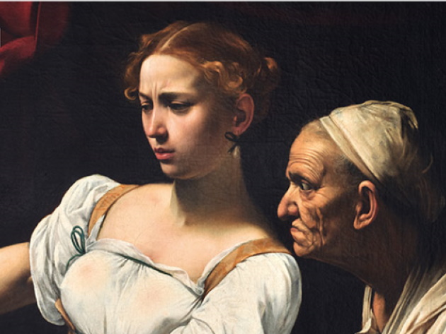 Caravaggio, Giuditta e Oloferne, 1599 ca, Palazzo Barberini, particolare Caravaggio, Giuditta e Oloferne, 1599 ca, Palazzo Barberini, particolare