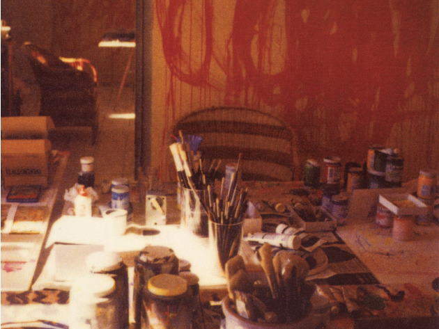 Cy Twombly, Studio with Bacchus Painting, Gaeta, 2005 © Fondazione Nicola Del Roscio Cy Twombly, Studio with Bacchus Painting, Gaeta, 2005 © Fondazione Nicola Del Roscio