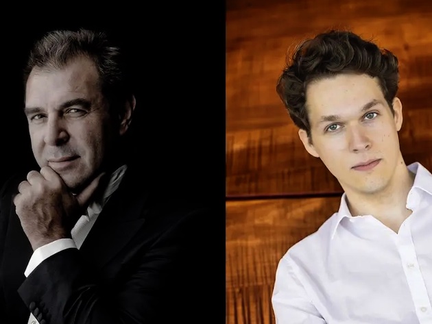 Daniele Gatti / Lukas Sternath-Foto: sito ufficiale dell'Auditorium Parco della Musica