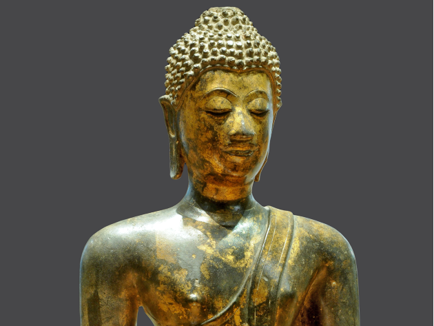 Dettaglio Statuina stile ayutthaya Buddha sec. XV Dettaglio Statuina stile ayutthaya Buddha sec. XV