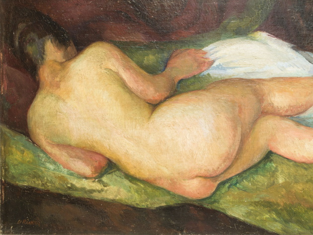 Diego Rivera (1886-1957), Desnudo de espalda, 1919, Città del Messico, Museo Kaluz © Banco de México Diego Rivera (1886-1957), Desnudo de espalda, 1919, Città del Messico, Museo Kaluz © Banco de México