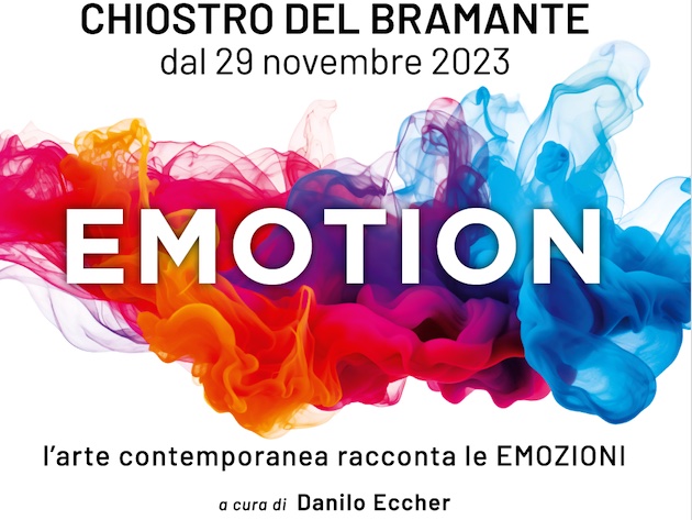 Emotion. L’arte contemporanea racconta le Emozioni-Foto: locandina ufficiale della mostra