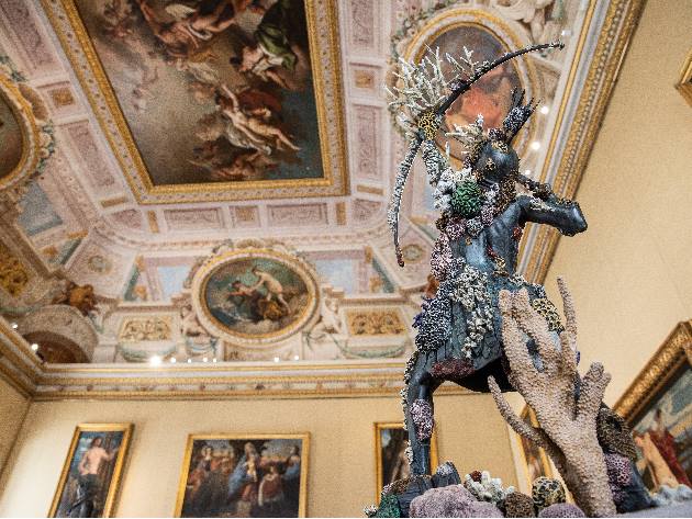 Female Archer, 2013, Collezione privata, Ph. A. Novelli © Galleria Borghese-Ministero della Cultura © Damien Hirst and Science Ltd. Female Archer, 2013, Collezione privata, Ph. A. Novelli © Galleria Borghese-Ministero della Cultura © Damien Hirst and Science Ltd.