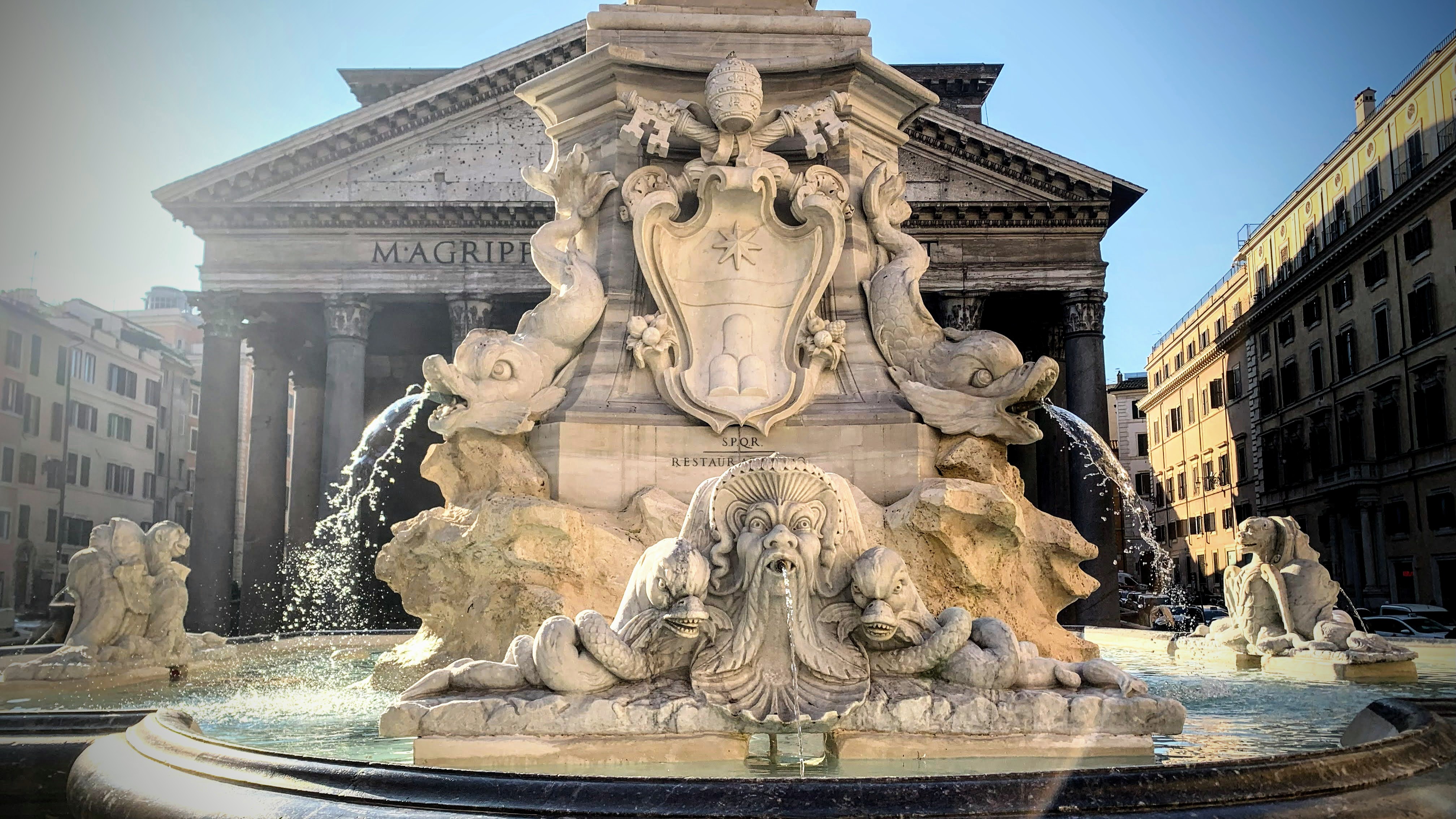 Fontana del Pantheon Foto Turismo Roma Fontana del Pantheon Foto Turismo Roma