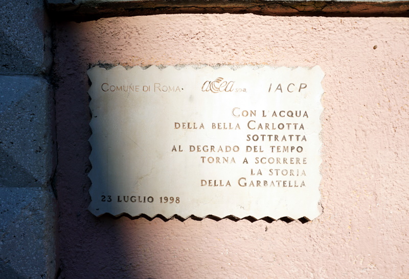 Fontana della Carlotta e Scalinata degli Innamorati Fontana della Carlotta e Scalinata degli Innamorati