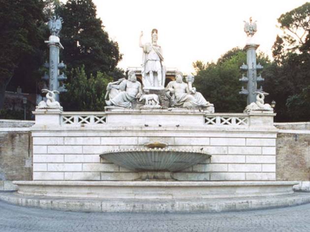 Fontana della Dea Roma ph. Sovrintendenza Capitolina ai Beni Culturali