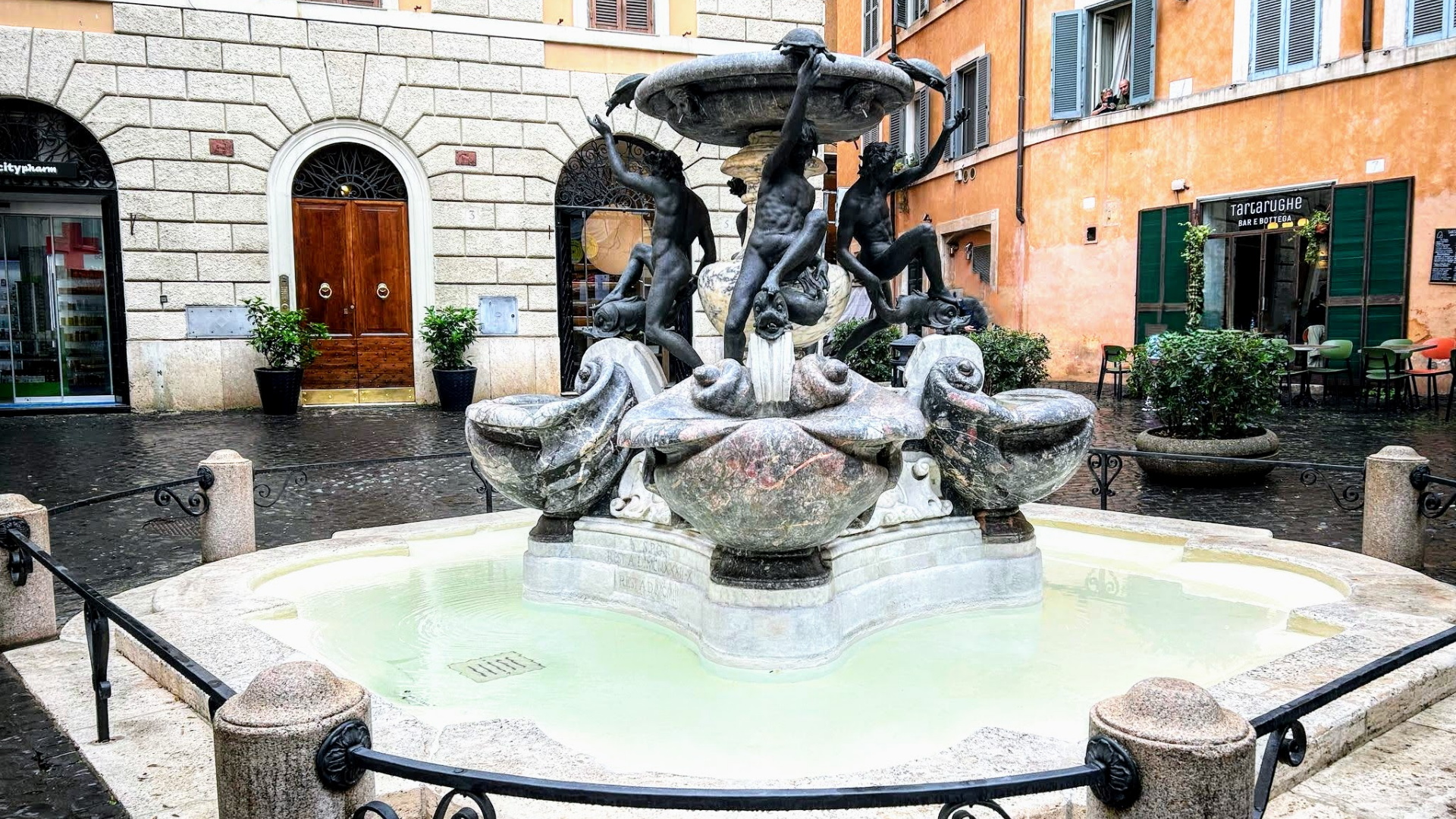 Fontana delle Tartarughe ph. Roma Capitale Fontana delle Tartarughe ph. Roma Capitale