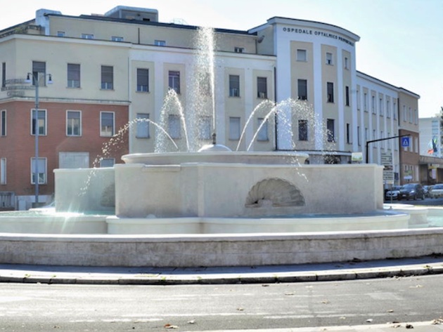 Fontana di Piazzale degli Eroi-Foto: Sovrintendenza Capitolina Fontana di Piazzale degli Eroi-Foto: Sovrintendenza Capitolina