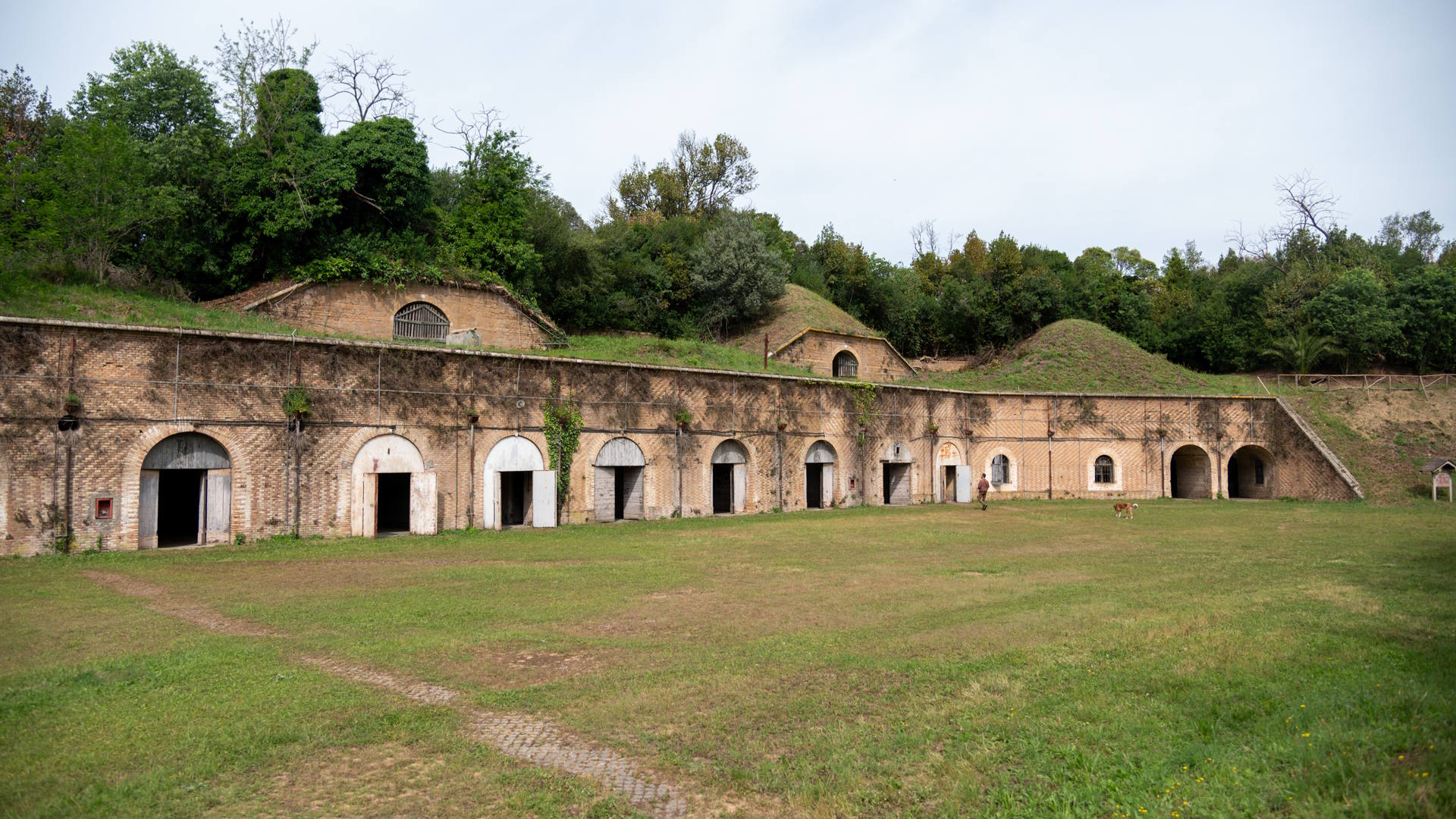 Piazza d'armi - Forte Bravetta ph. Turismo Roma
