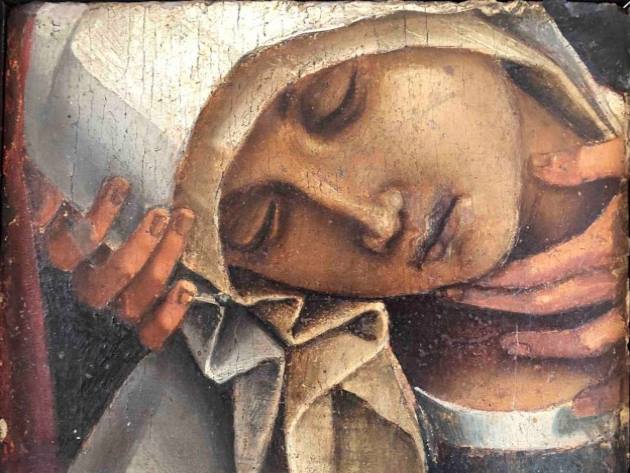 Settimo frammento del Compianto sul Cristo morto di Luca Signorelli Settimo frammento del Compianto sul Cristo morto di Luca Signorelli
