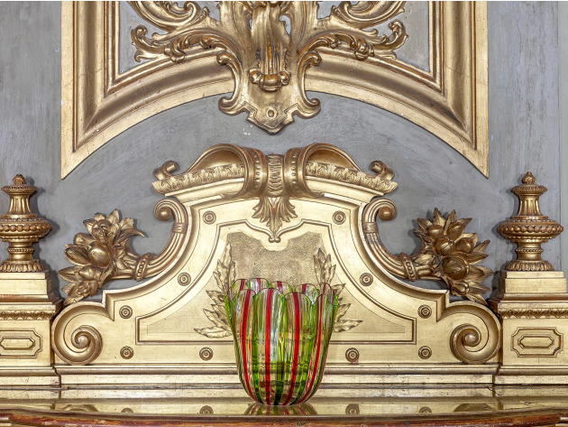 Fulvio Bianconi e Paolo Venini - Fazzoletto tricolore Fulvio Bianconi e Paolo Venini - Fazzoletto tricolore