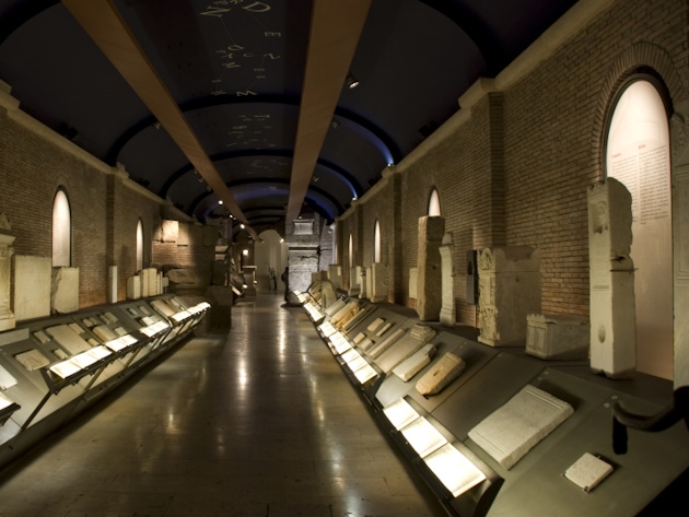 Galleria Lapidaria, foto Musei Capitolini Galleria Lapidaria, foto Musei Capitolini