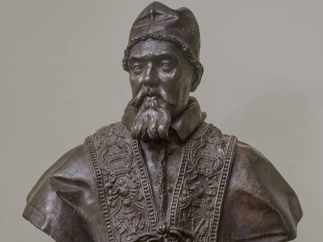 Gian Lorenzo Bernini, Busto di Urbano VIII, Coll. Principe Corsini, ph. A. Quattrone, dettaglio Gian Lorenzo Bernini, Busto di Urbano VIII, Coll. Principe Corsini, ph. A. Quattrone, dettaglio