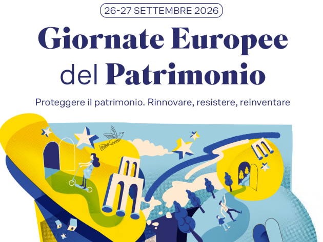 Giornate europee del patrimonio – GEP 2026-Foto: locandina ufficiale della manifestazione Giornate europee del patrimonio – GEP 2026-Foto: locandina ufficiale della manifestazione