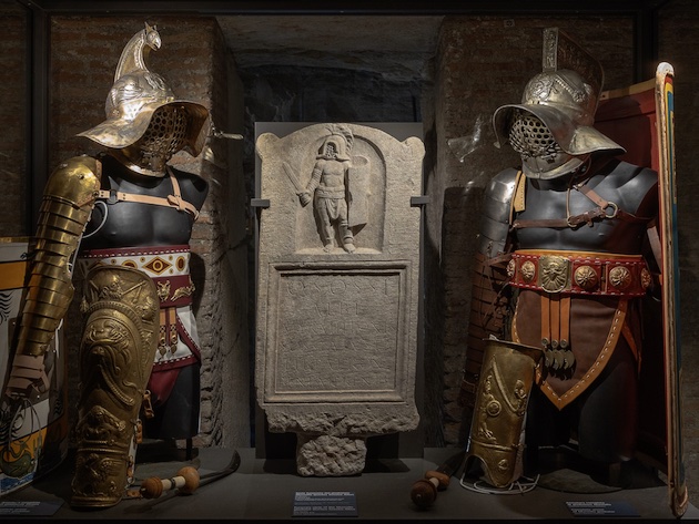 Gladiatori nell’Arena. Tra Colosseo e Ludus Magnus-Foto: sito ufficiale del Parco Archeologico del Colosseo Gladiatori nell’Arena. Tra Colosseo e Ludus Magnus-Foto: sito ufficiale del Parco Archeologico del Colosseo