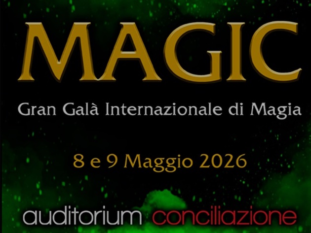 Magic Gran Galà Internazionale di Magia-Foto: locandina ufficiale dell'evento