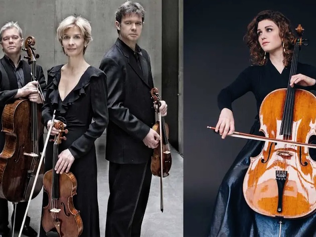 Quartetto Hagen/Schumann Quartetto op. 49 n .3, Schubert Quintetto per archi D 956-Foto: sito ufficiale dell'Auditorium Parco della Musica Quartetto Hagen/Schumann Quartetto op. 49 n .3, Schubert Quintetto per archi D 956-Foto: sito ufficiale dell'Auditorium Parco della Musica