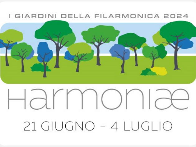 I giardini della Filarmonica 2024 - Harmoniae-Foto: locandina ufficiale de I giardini della Filarmonica 2024 - Harmoniae I giardini della Filarmonica 2024 - Harmoniae-Foto: locandina ufficiale de I giardini della Filarmonica 2024 - Harmoniae