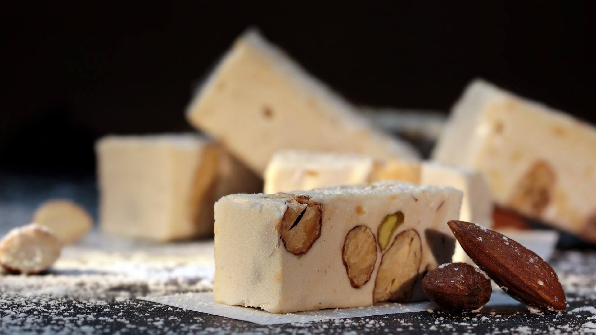 Torrone e frutta secca