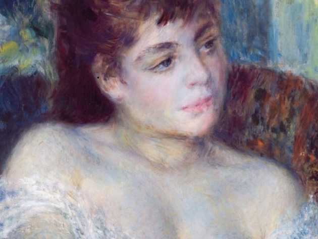 Impressionismo e oltre. Pierre-Auguste Renoir, Donna in poltrona Impressionismo e oltre. Pierre-Auguste Renoir, Donna in poltrona