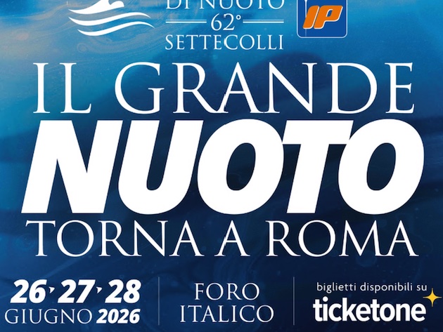 Internazionali d'Italia di Nuoto - 62° Trofeo Settecolli-Foto: locandina ufficiale della manifestazione Internazionali d'Italia di Nuoto - 62° Trofeo Settecolli-Foto: locandina ufficiale della manifestazione