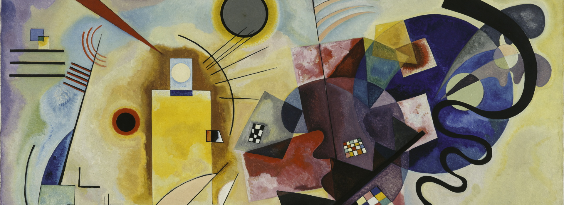 Immagine: Vassily Kandinsky, Gelb-Rot-Blau (Jaune-rouge-bleu), 1925, Centre Pompidou, Parigi, Musée national d’art moderne – Centre de création industrielle