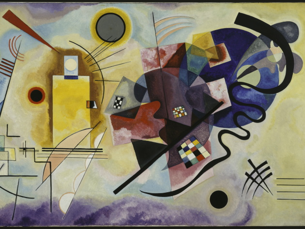 Vassily Kandinsky, Gelb-Rot-Blau (Jaune-rouge-bleu), 1925, Centre Pompidou, Parigi, Musée national d’art moderne – Centre de création industrielle