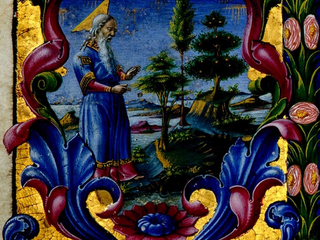 La Bibbia di Borso d'Este a Roma. Un capolavoro per il Giubileo-Foto: locandina ufficiale della mostra La Bibbia di Borso d'Este a Roma. Un capolavoro per il Giubileo-Foto: locandina ufficiale della mostra