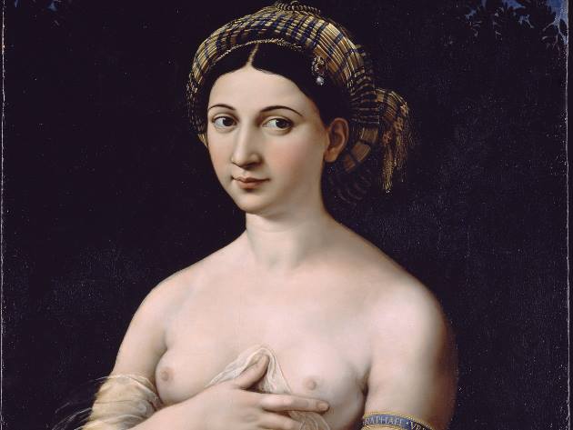 La Fornarina - Raffaello Sanzio, Palazzo Barberini - Gallerie Nazionali di Arte Antica La Fornarina - Raffaello Sanzio, Palazzo Barberini - Gallerie Nazionali di Arte Antica