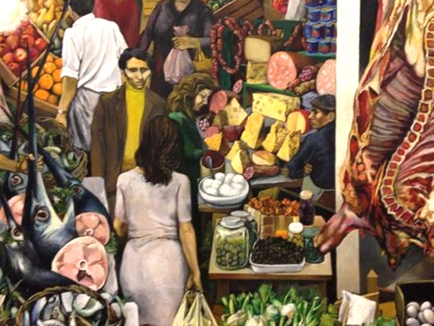 La Vucciria - Renato Guttuso, 1974 La Vucciria - Renato Guttuso, 1974