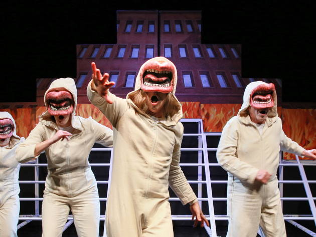 Le Baccanti-Foto: locandina ufficiale dello spettacolo